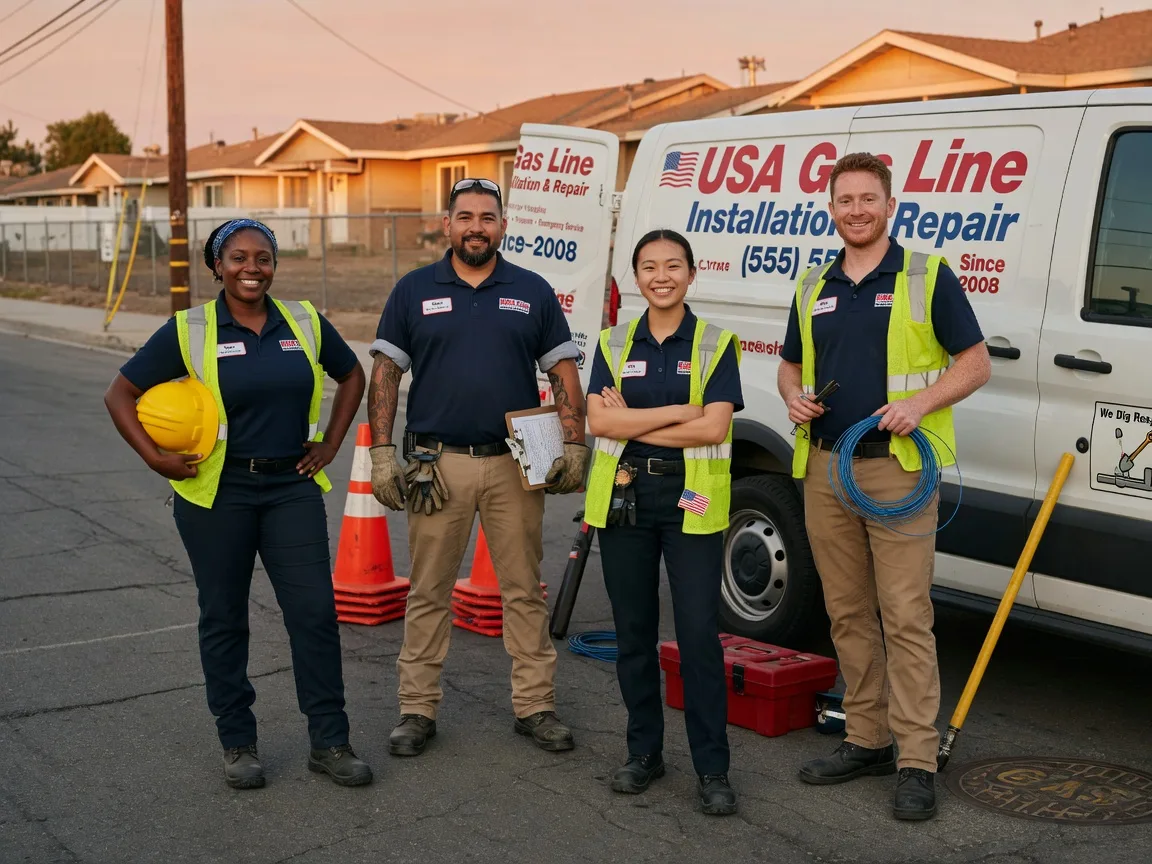 Gas Line Installation company in Coila, MS